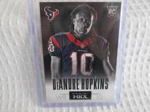 lot 164 image: 2013 Panini Deandre Hopkins Rookie ...