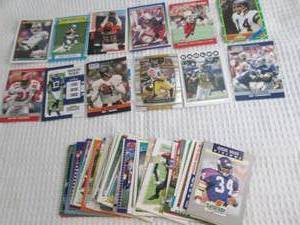 lot 167 image: 50 Assorted Football Star Cards...