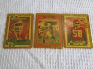 lot 168 image: 3 Derrick Thomas Rookie Cards...