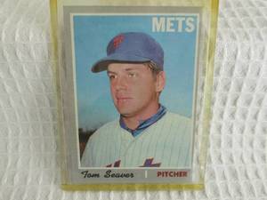 lot 188 image: 1970 Topps Tom Seaver Card...