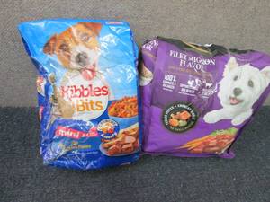 lot 338 image: 2 Bags Dog Food...