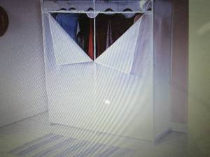 lot 368 image: Honey Can Do 60 Storage Closet - W...