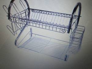 lot 389 image: Better Chef 23 Aluminum Dish Rack ...