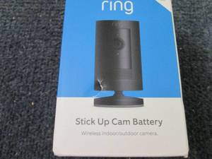 lot 407 image: Ring Stick Up Cam Battery (3rd Gene...