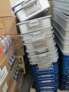 lot 415 image: Stack of Metal Instrument Steriliza...