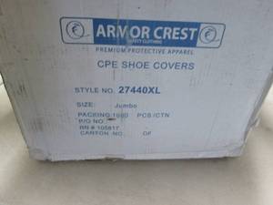 lot 432 image: Case of 1000 Armor Crest CPE XL Sho...