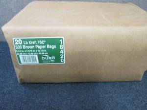lot 450 image: Duro ID# 18420 20# SOS Bag 40# 100%...