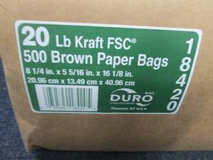 lot 451 image: Duro ID# 18420 20# SOS Bag 40# 100%...