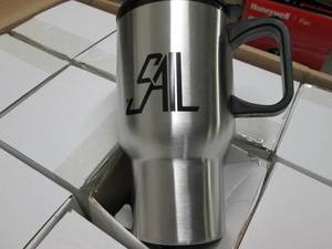 lot 455 image: Case of 40 Sail MetalTravel Mugs...