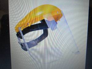 lot 460 image: Box of 30 Grinding Face Shields...