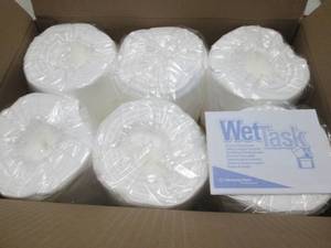 lot 487 image: Case of 6 - 90 ct Rolls Kimtech Dry...