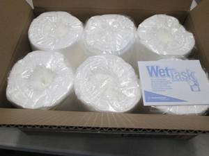 lot 488 image: Case of 6 - 90 ct Rolls Kimtech Dry...