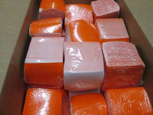 lot 494 image: Box of Orange 4x4 Wipes...