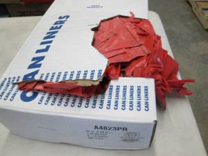 lot 501 image: Open Case 24x23  8-10 Gallon Biohaz...