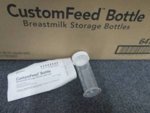 lot 530 image: Case of 100- 60 ml  Abbott Custom F...