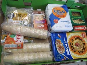 lot 212 image: Flat of Assorted Food Items...