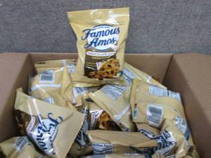 lot 220 image: Case of 42-2 oz Pouches Famous Amos...