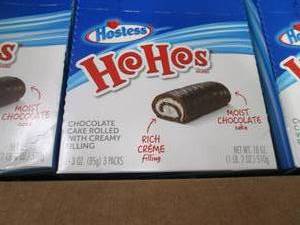 lot 238 image: 3 - 18 oz Boxes Hostess Ho Hos Best...