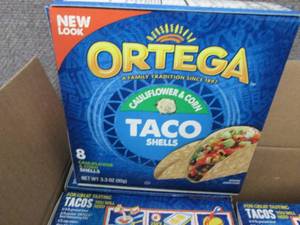 lot 239 image: 6- 8ct Boxes Ortega Cauliflower & C...