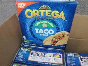 lot 241 image: 6- 8ct Boxes Ortega Cauliflower & C...