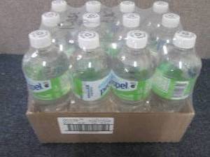 lot 252 image: 12- 24 oz Bottles Propel Kiwi Straw...