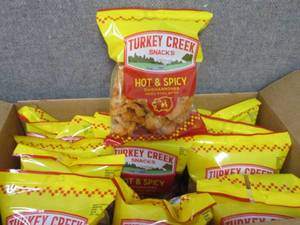 lot 265 image: 12- 2 oz Turkey Creek Hot & Spicy C...