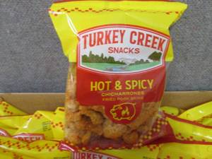 lot 267 image: 12- 2 oz Turkey Creek Hot & Spicy C...