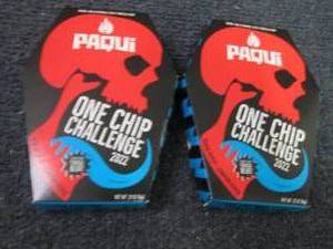 lot 268 image: 2 Paqui One Chip Challenge in date...