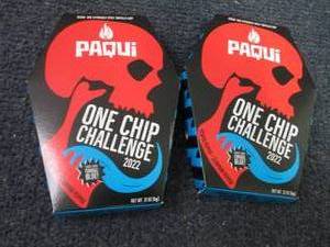 lot 269 image: 2 Paqui One Chip Challenge in date...