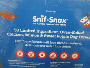 lot 322 image: 12- 50 ct Baked Dog Treats Sets...