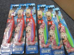lot 474 image: Case of 12- 6ct Boxes Oral B Mickey...
