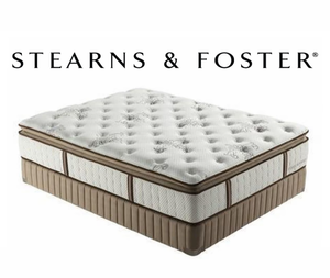 Brand New Stearns & Foster Estate Series Luxury Plush Euro Pillowtop King Mattress