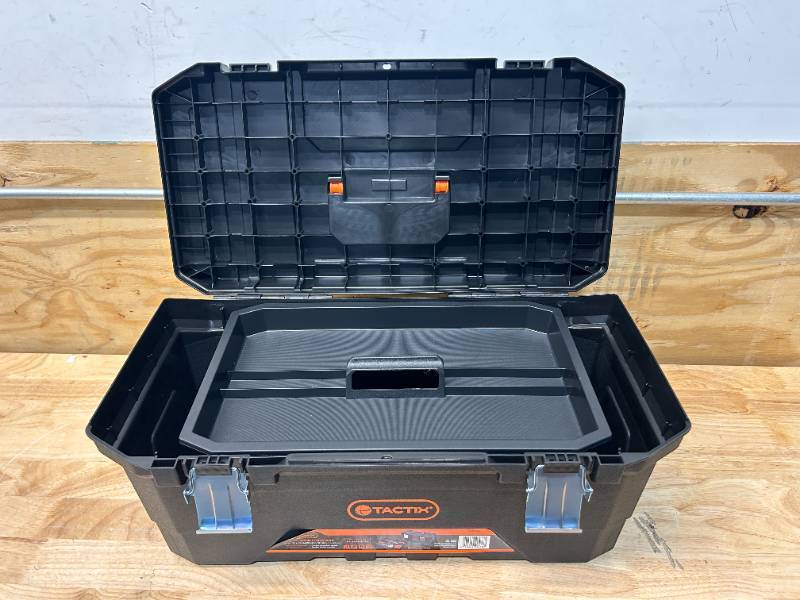 lot 25 image: TACTIX 23 in. Tool Box
