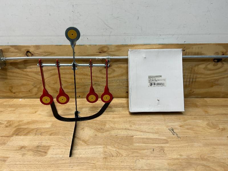 lot 7 image: TruePower Auto Reset Steel Target Rated for .22 Caliber