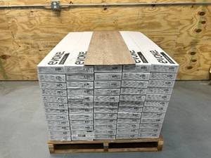 lot 1 image: EVOKE Lot of 60 Boxes of Vinyl Plank Flooring in Rowan- (1,329 Sq. Ft.)
