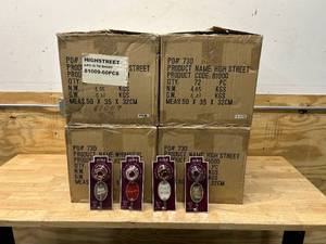 lot 113 image: ADORNE Lot of 4 Cases of Wine Bottle Bijoux (276 total pieces)