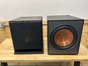 lot 125 image: KLIPSCH Lot of 2 Subs- Model R-120SW and R-110SW
