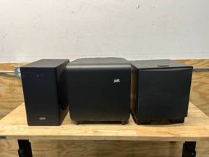 lot 128 image: Lot of 3 Subs
