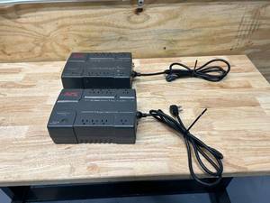 lot 77 image: APC Lot of 2 Battery BackupSurge Protection Units