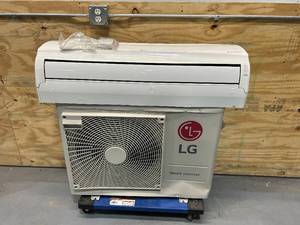 lot 95 image: LG - 24k BTU - Outdoor Condenser - For 2-3 Zones with 22,000 BTU Mega Single Zone Inverter Air ConditionerHeat Pump (Indoor Unit)