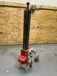 lot 97 image: MILWAUKEE Diamond Coring Small Base Stand with 48-51-0100 30 AMP SWITCH BOX ASSEMBLY