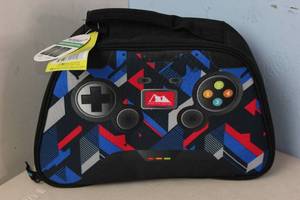lot 61 image: NEW - Arctic Zone Insulated Novelty Lunch Pack, Game Controller 628319011588 MSRP $14.99