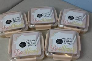 lot 62 image: NEW - 5 So Mine Sandwich Cointainers WDry Erase Lid Pen & Eraser Included 810748034782 MSRP $39.95