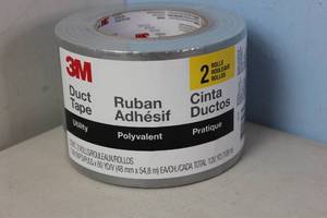 lot 146 image: NEW - 3M 1.88 in. x 60 yds. Utility Duct Tape (2-RollsPack)