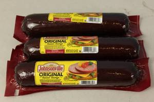 lot 176 image: 3 Johnsonville Original Summer Sausages Best By 12062022