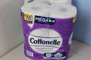 lot 282 image: 12 Rolls of Toilet Paper - See Picture