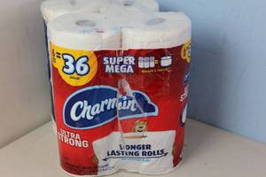 lot 283 image: 12 Rolls of Toilet Paper - See Picture