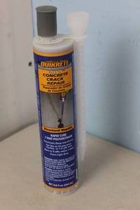 lot 150 image: Quikrete 0.5 lb. FastSet Concrete Crack Repair - Dated 82022 - Seal in tact and still liquid