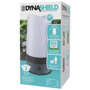 lot 93 image: NEW - DynaTrap DynaShield Mosquito Repellent in Ocean White 043256451004 MSRP $32.99