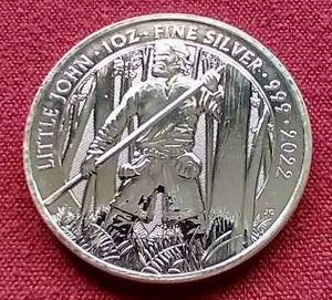 2022 Little John 1 Oz Silver Coin